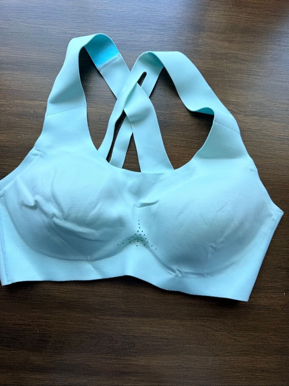 Women's Size XS Blue Sports Bra Athleisure Athletic